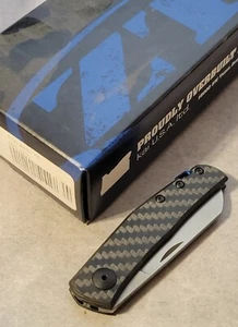 ZT ZERO TOLERANCE Knife Made in USA 0230 Slipjoint Carbon Fiber Handles - Picture 1 of 8