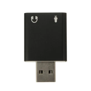 7 .1 USB External Sound Card Adapter for Headphones Stereo Audio - Afbeelding 1 van 12
