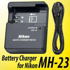 New MH-23 Battery Charger For Nikon EN-EL9 D40X D40 D60 D3000 D5000 Batteries
