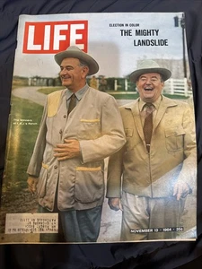 LIFE November 13,1964 Johnson & Humphrey / Julie Andrews / Star of India Theft - Picture 1 of 1