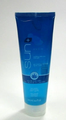 2013 Avon Sun+ Cooling After Sun Aloe Ice Gel Large 8.4 fl oz. Factory Sealed - Image 1 of 4