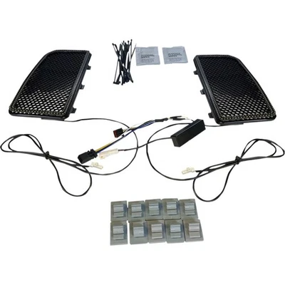 Custom Dynamics Dynamic Lower Fairing Light Inserts - CD-LF-AW-B - Image 1 of 2