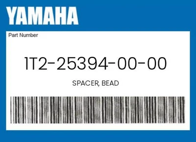 Yamaha Genuine Spacer, Bead - 1T2-25394-00-00 - Image 1 of 4