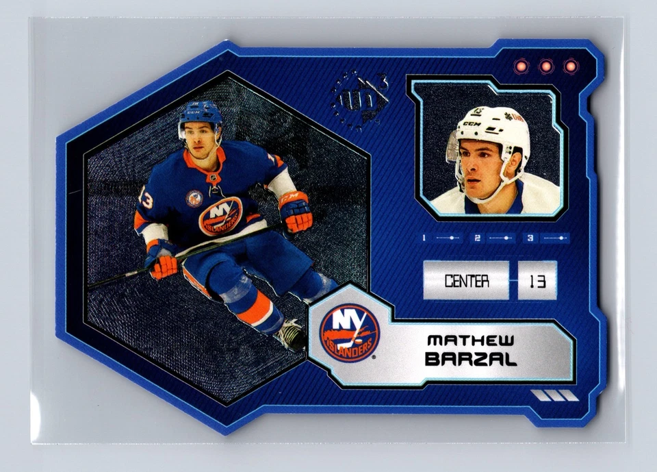2021-22 Upper Deck Extended Series - Ud3 Mathew Barzal #UD3-17 /1000 - Image 1 of 2