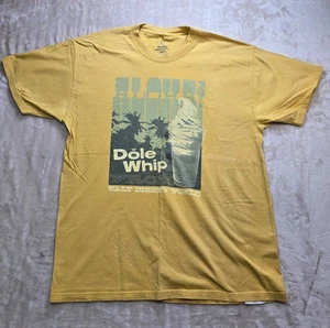 Dole Whip Disneyworld T-shirt L Yellow Vintage Rare Find - Picture 1 of 10