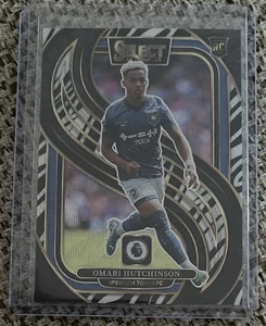 2024-25 Panini Select Zebra Mezzanine Omari Hutchinson Rookie Ipswich Town - Picture 1 of 2