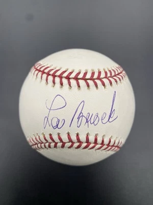 Lou Brock St. Louis Cardinals Signed Official Rawlings Major League Baseball PSA - Image 1 of 4