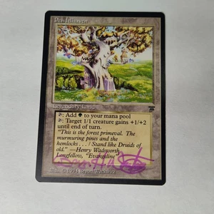 MTG Pendlehaven Legends - Signed by Artist Bryon Wackwitz (Purple) - Picture 1 of 2