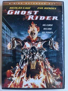 Ghost Rider DVD 2-Disc Extended Cut DISC ONLY NO TRACKING - Picture 1 of 1