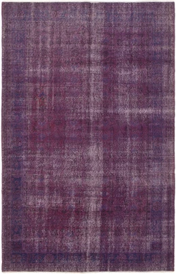 Alfombra oriental tradicional vintage anudada a mano alfombra de lana de 5'6" x 9'3" Foto 1 de 4