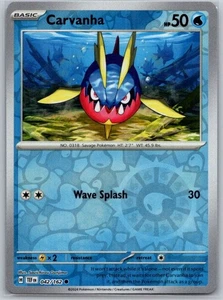 Carvanha 042/162 Reverse Holo SV05: Temporal Forces NM - Picture 1 of 2