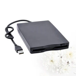 3.5 Inch USB 2.0 Portable External Floppy Disk .44Mb Reader PC Laptop - Photo 1/12