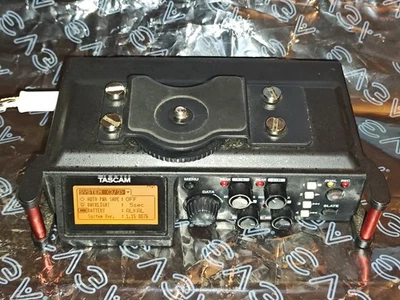 TASCAM DR-70D 4-Channel Audio Recording Device for DSLR Cameras - Black - Image 1 of 4