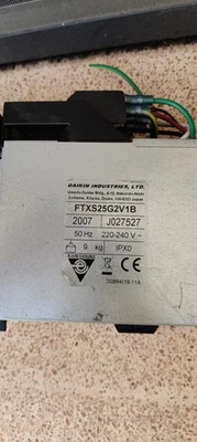 SCHEDA UNITÀ INTERNA DAIKIN  FTXS25G2V1B - Immagine 1 di 4