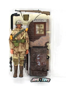 G.I. Figura Joe Millennium Series Segunda Guerra Mundial Sargento Estado Mayor Ejército de EE. UU. 12" - Imagen 1 de 10