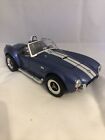 Road Signature Shelby Cobra 1:18 Blue With Racing Stripes Diecast Model Car