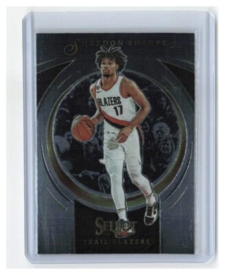 Shaedon Sharpe 2022-23 Panini Select Certified Rookie RC SP #1 - BLAZERS - Image 1 of 2
