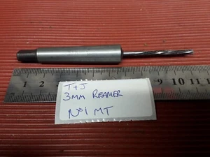 3mm Reamer made by T&J - No 1mt - Picture 1 of 2
