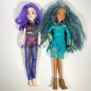 11" Disney Descendants Isle Of The Lost Evie & Uma Dolls - READ DESC. - Picture 1 of 7