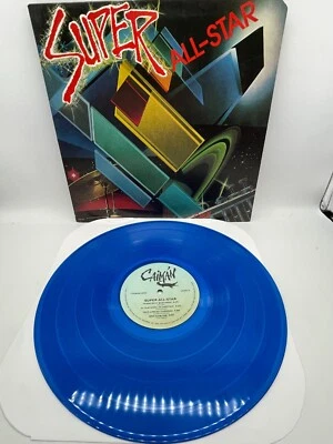 Super All Star Caiman Super All Stars 1984 Latin Salsa LP Gatefold Blue Disc Foto 1 de 4