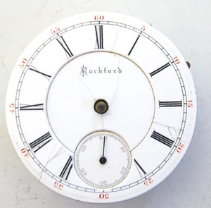 ROCKFORD Pocketwatch MOVEMENT 18 SIZE - Grade 86 Model 7 - Picture 1 of 5