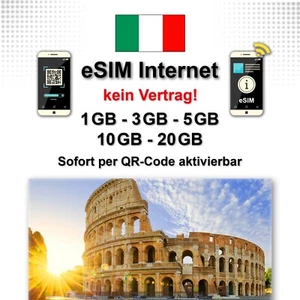 eSIM Włochy – tylko internet, bez fizycznej karty SIM | Travel Sim - Zdjęcie 1 z 7