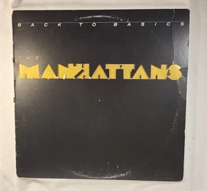 The Manhattans / Back To Basics 1986 VINYL LP (VG+ play-tested) cover VG - Picture 1 of 10
