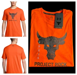 Camiseta manga corta Under Armour Project Rock para hombre talla M-L-XL-2XL-3XL nueva - Imagen 1 de 10
