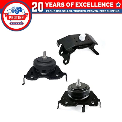 Juego de 3 piezas de montaje de motor y transmisión compatible para Toyota Tundra 2007-2018 5,7 L 4x4 Foto 1 de 4