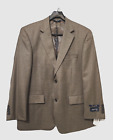 Joseph & Feiss Gold Executive Fit Wool Houndstooth Blazer Men's 40 S Jacket NWD