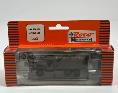 Roco Minitanks 1/87 #553 6x6 Truck CCKW 353 - Image 1 of 3