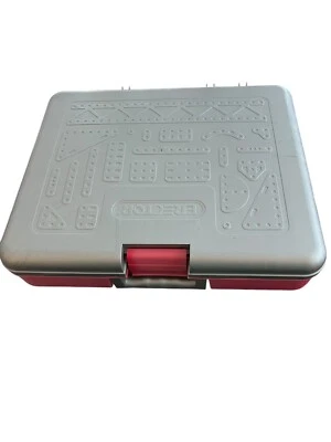 Conjunto de montador de controle remoto motorizado Meccano #416460 estojo usado - Imagem 1 de 4