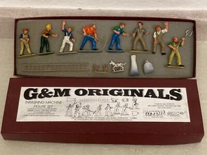 1/32 scale G&M Originals Threshing machine figure set Tractor tracteur Ltd ED - Picture 1 of 14