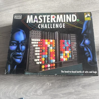 Mastermind Challenge Board Game 1994 good condition complete  - Image 1 of 2