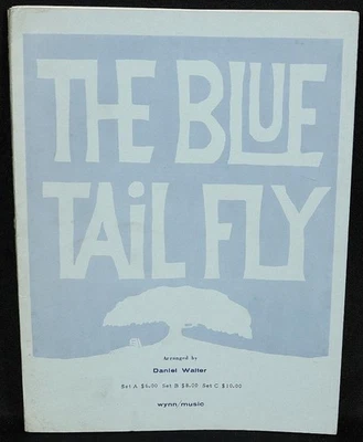 The Blue Tail Fly Set A Orchestra Sheet Music Score Book by Daniel Walter - Image 1 of 4