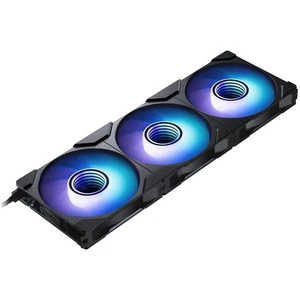 M25 Gen2 PC Fan 120mm RGB 3-Pack – Reverse Blade Gaming PC Fan Black | PWM Fan - Afbeelding 1 van 8