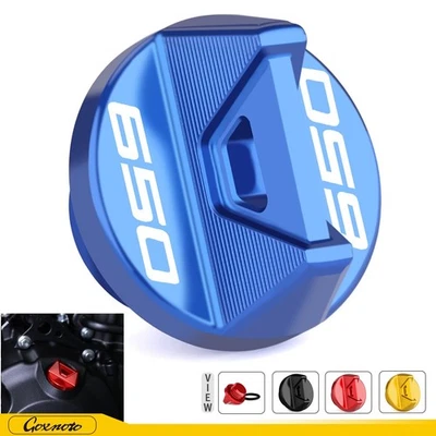 For Suzuki SV650 SV650S SV60X 1999-2024 2025 CNC Engine Oil Filter Plug Screw - Imagem 1 de 4