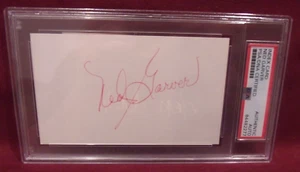 NED GARVER 1948-61 RED CUT SIGNATURE CARD SIGNED AUTO PSA/DNA SLABBED - Picture 1 of 1