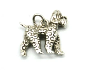 Anhänger Pudel Silber Vintage 835 - Bild 1 von 4