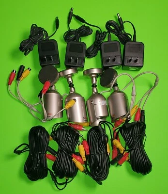 Q-See QSOCWC4PK 4PACK Cámara Exterior 6mm Color CMOS 400TVL Visión Nocturna 30 ft Foto 1 de 4