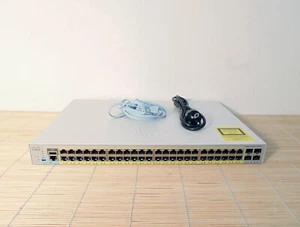 Cisco WS-C2960L-48PS-LL 48 port 10/100/1000 Ethernet PoE+ ports 4 x 1G SFP Switc - Bild 1 von 1