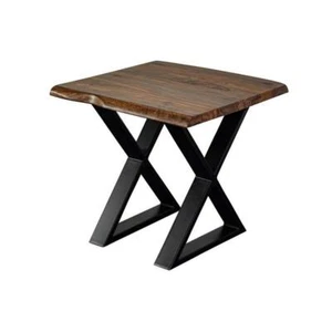 Porter Designs Manzanita Solid Sheesham Wood End Table - Brown - Picture 1 of 7