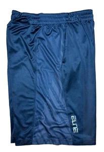Nike Elite Dri Fit (Men’s Large) Shorts Black Gray Drawstring Pockets - Picture 1 of 7