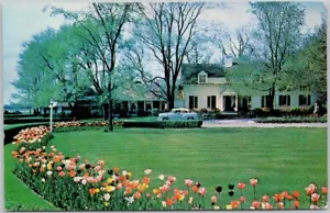 Cartolina Three Village Inn Stony Brook Long Island New York NY Jonas Smith H65 - Foto 1 di 2