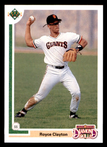 1991 Upper Deck Final Edition Royce Clayton    DS #4F San Francisco Giants