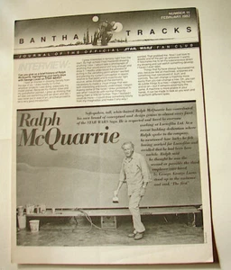 Star Wars Bantha tracks #15 1982  fan club magazine  vintage era fanzine   1022 - Picture 1 of 2