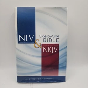 NIV and NKJV Side-by-Side Bible by Zondervan Bibles Staff (2012, Hardcover) - Imagen 1 de 5