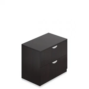 2 Drawer Laminate Lateral File in Espresso Finish - Picture 1 of 1