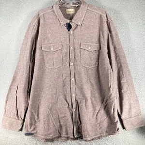 Jeremiah Shirt Men's XXL Light Purple Workwear 100% Cotton Long Sleeve Button - Picture 1 of 14