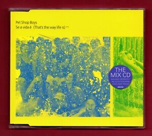 PET SHOP BOYS - SE A VIDA É (THE MIX CD) (1996 4 trk CD SINGLE) * NEAR MINT